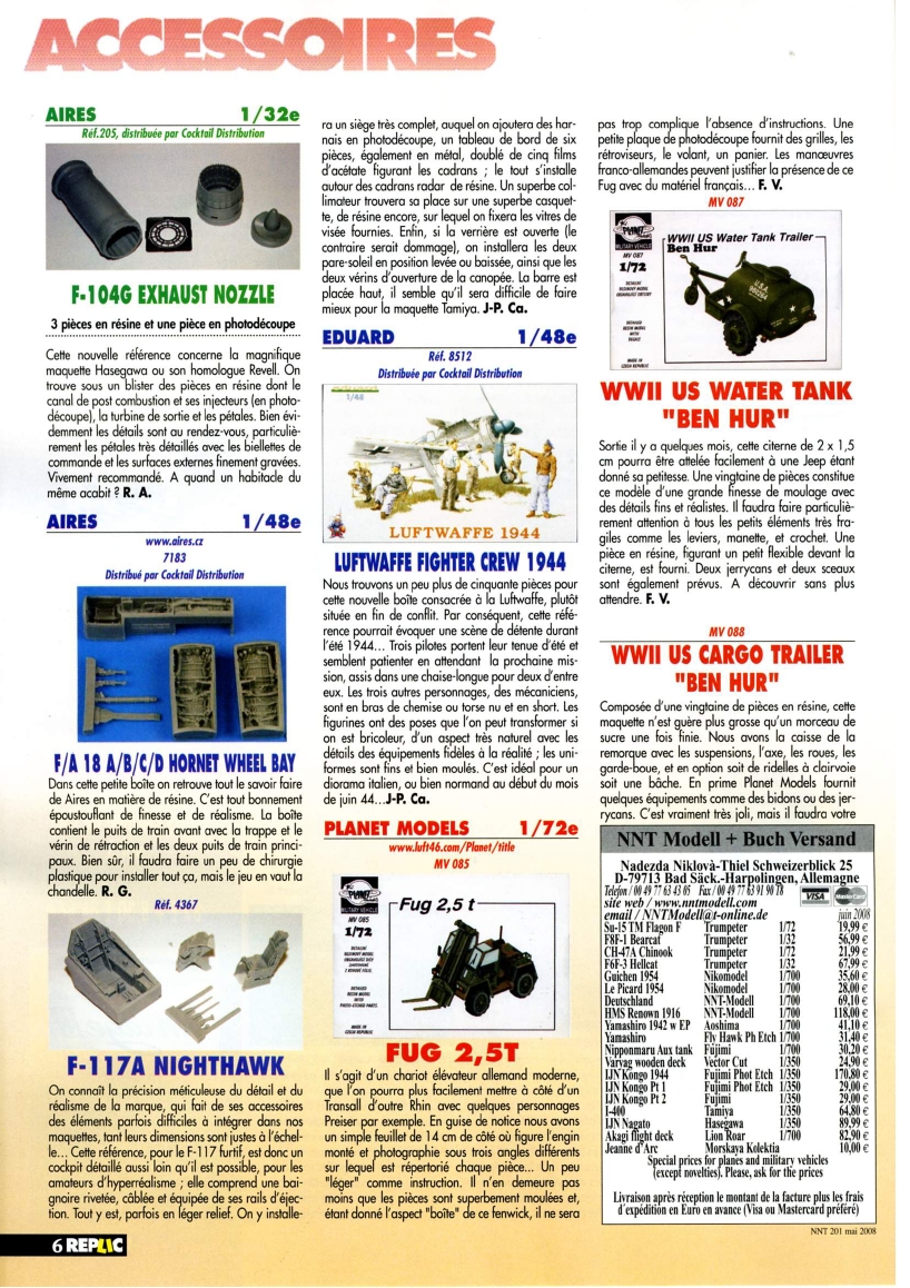 Replic 202 - Canadair CL-415, Caudron C-640, P-51, Fokker D-VII